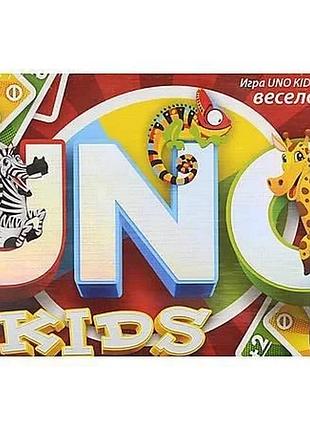 Гра настільна uno kids маленька від 4 років