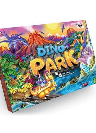 Игра настольная малая dino park от 3 лет