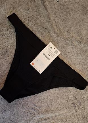 Плавки женские черные zara