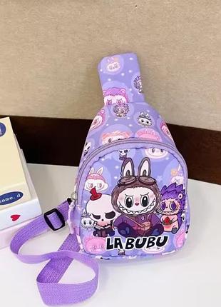 Лабубу сумка рюкзачок бананка labubu