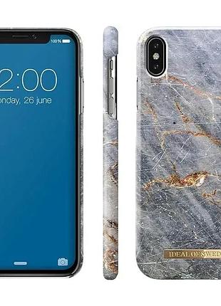 Стильный чехол royal grey marble для iphone x