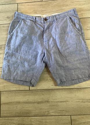 Шорти чоловічі 34 100% льон