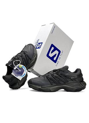 Чоловічі кросівки salomon xt pu.re advanced dark grey