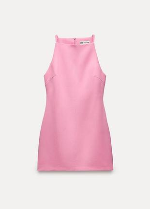 Коротка сукня zara – zw collection | розмір m рожева