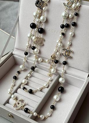 Кольє від chanel з перлинами
