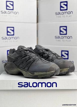 Чоловічі кросівки salomon xt pu.re advanced dark grey