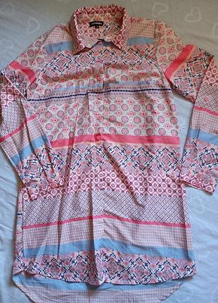 Платье рубашка с поясом