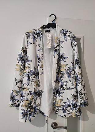 Пиджак цветы италия р.12