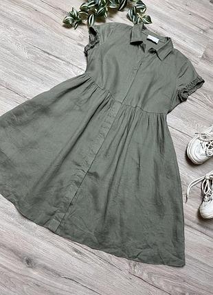 Льняна сукня