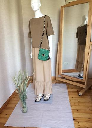 Топ блузка летний льняной