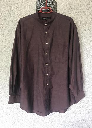 Чоловіча стильна сорочка, рубашка christian dumas 54 -56-58 роз.  канада