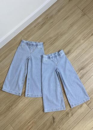 Голубі джинси на дівчинку h&m , джинси на дівчинку