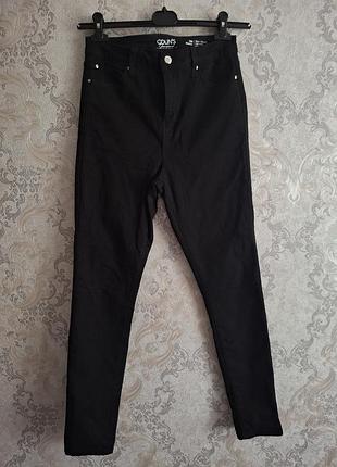 Черные джинсы Colin's 760 diana, новые, размер 29, супер слим, высокая посадка