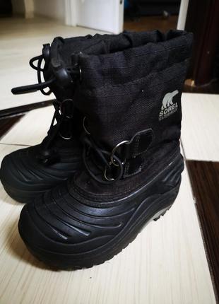 Зимові чобітки sorel waterproof