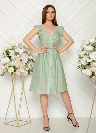 Платье из льна миди, платье, платье, сарафан