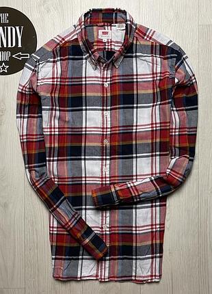 Мужская стильная рубашка levis, размер m