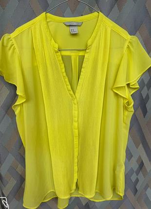 Шифонова блуза h&m 2