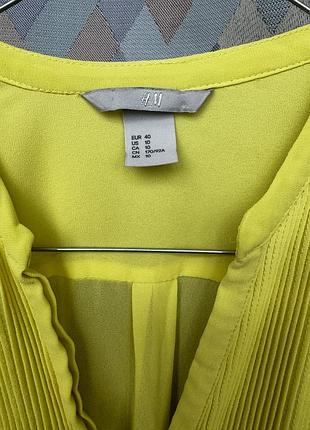 Шифонова блуза h&m 3