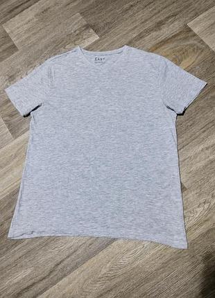 Мужская лёгкая серая футболка easy размер l