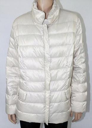 Женский ультратонкий пуховик бренда charles voegele швейцария оригинал