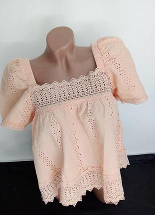 Блуза.
цвет света пудра.