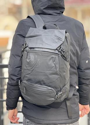 Pu городской рюкзак  спортивный портфель  влаго защитный  23 л