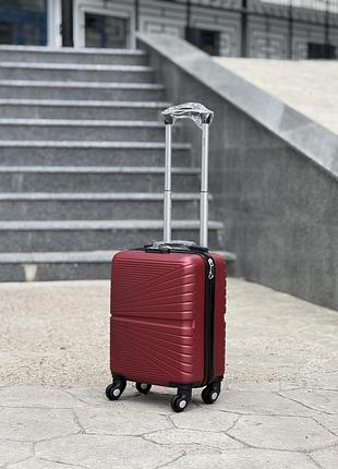 Лоукост ударопрочный 40/30/20 см чемодан дорожный xs на колесах  ручная кладь 24 литра
