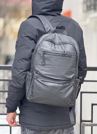 Pu городской рюкзак  спортивный портфель  влаго защитный  23 л