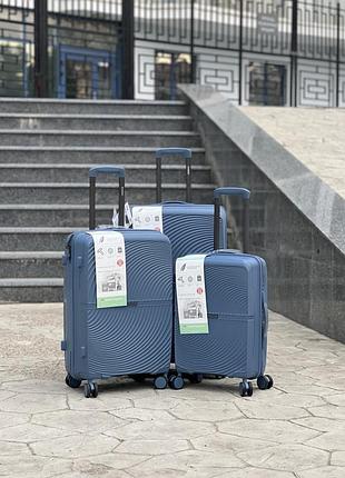 Полипропилен horoso маленький чемодан дорожный s на колесах 4 колеса ручная кладь