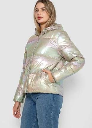 Куртка жіноча демісезонна плащівка, колір бежевий. рр s, m