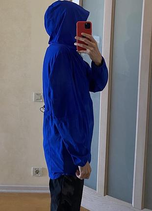 Вітрівка синя, спортивна кофта