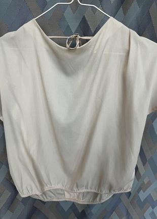 Блуза  з завʼязками на спині h&m