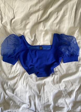 Топ з рукавами буфами