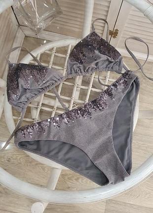 Продам купальник з паєтками