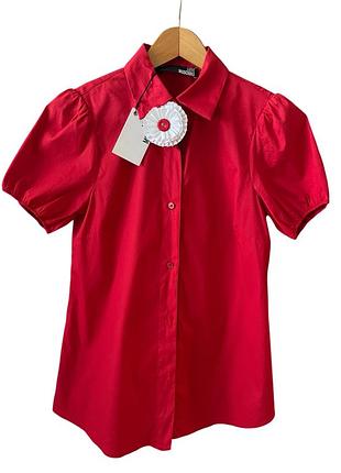 Червона блуза love moschino