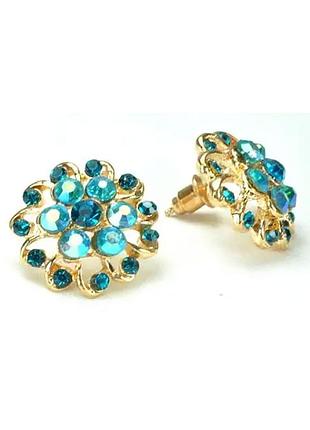 Серьги гвоздики сг1550-4-6-2