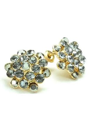 Серьги гвоздики сг1550-4-2-2