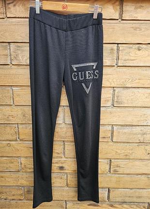 Женские черные лосины размер м