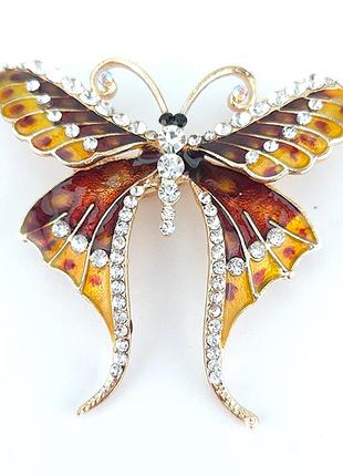Брошка бабочка бр6500-4