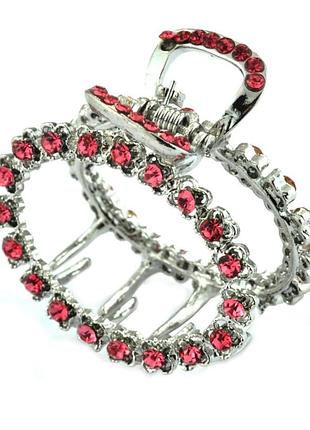 Заколка краб для волос  длина 4см к3050-2-3