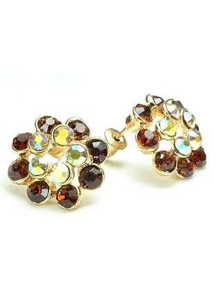 Серьги гвоздики сг1550-4-3-2