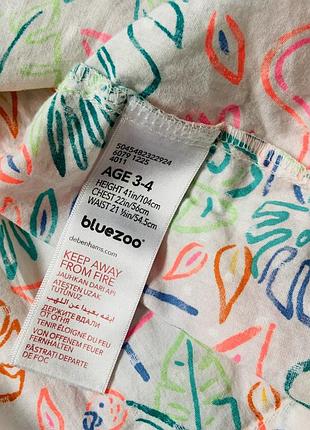 🌞 легкий сарафан bluezoo для дівчинки 3–4 роки 2