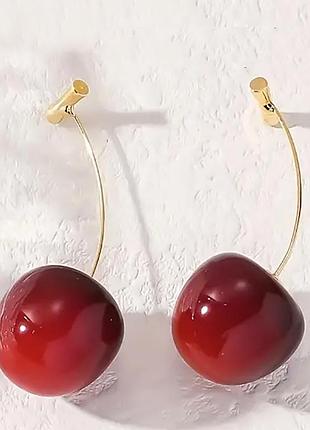 Серьги вишенки сг5900-1