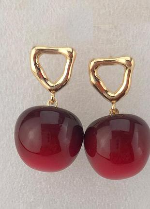 Серьги вишенки сг5900-2