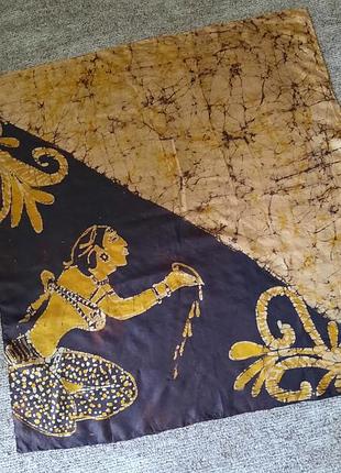Винтажный платок. индия