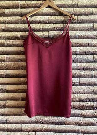 Шовкова нічна сорочка