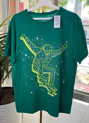 Футболка для хлопчика children's place зелена