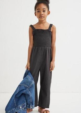 Бавовняний літній комбінезон дівчинці -10 рокі