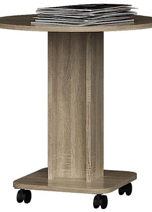 Стіл журнальний візит, дуб сонома меблі для дому