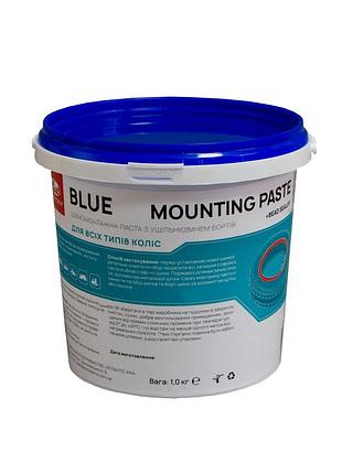 Шиномонтажна паста blue (1кг) (гелева, акрилово-силіконова, з ущільнювачем) mkt